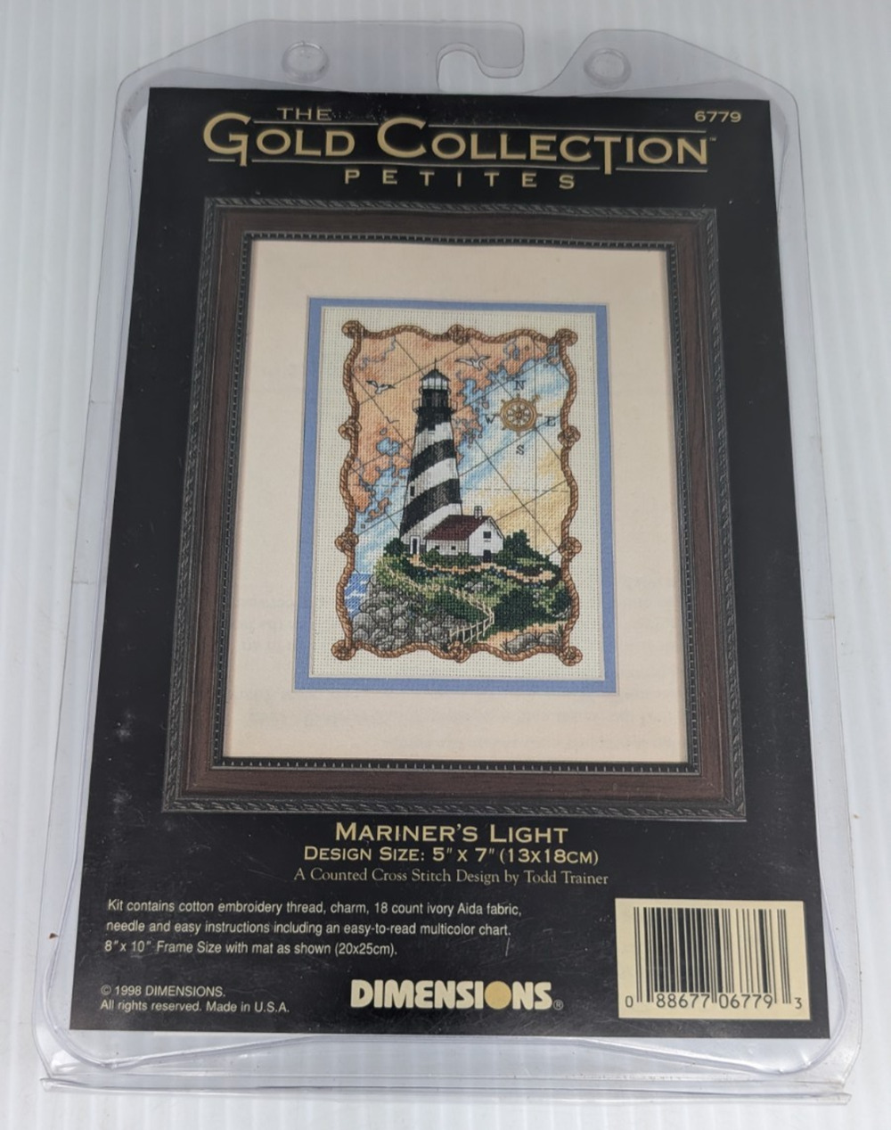 Dimensions Gold Collection Petites Counted Cross Stitch Kit Mariners Light #6779